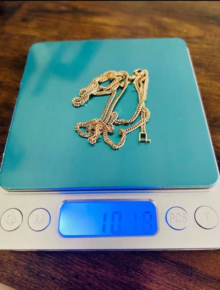 K18金 6面ダブル喜平ネックレス 造幣局刻印有 10g