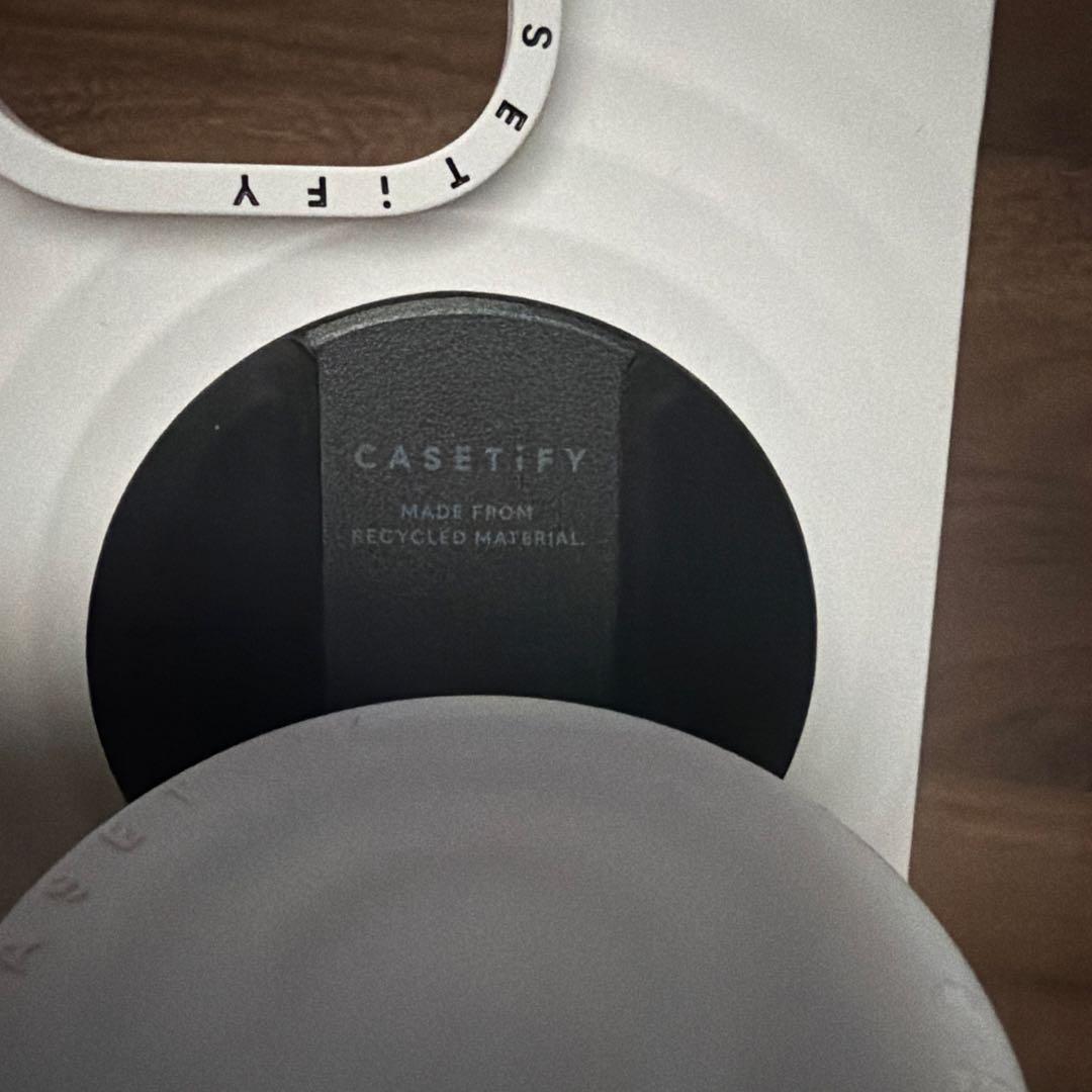 CASIFY マグネット式 iPhone15PROMAXケース ホワイト