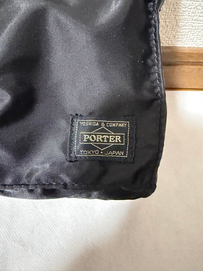 PORTER TANKER ブラックトートバッグS