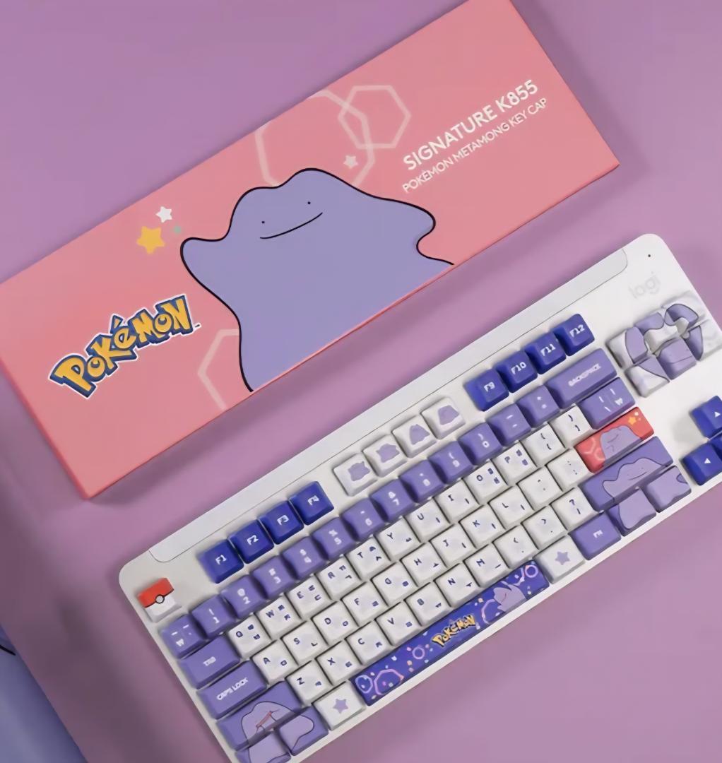 ★期間限定★ 韓国 Logitech ポケモン 無線キーボード メタモン