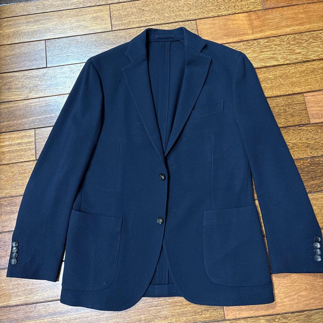 ラルディーニ　ホップサックジャケット(ブートニエール付)48