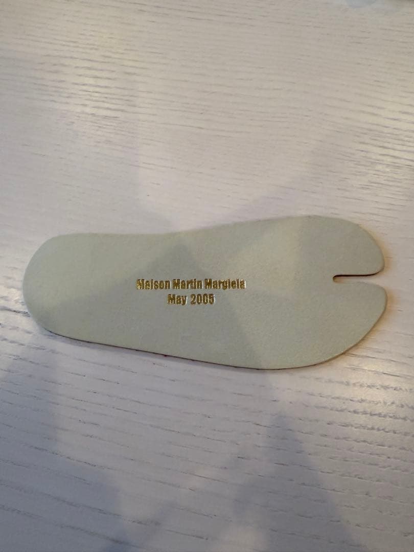 Martin Margiela 2005 インソール　足袋しおり　ブックマーク