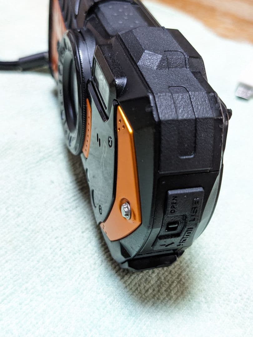 リコー　WG-70.防水デジタルカメラ。