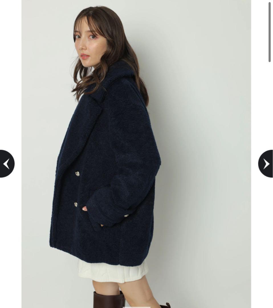 専用　新品同様アプワイザーリッシェ コクーンボアPコートArpege story