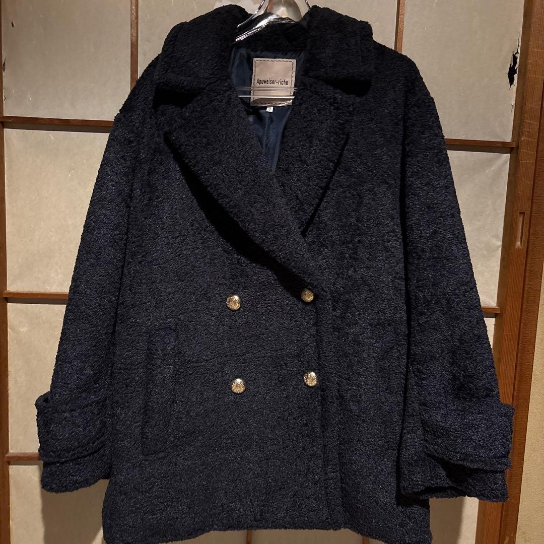 専用　新品同様アプワイザーリッシェ コクーンボアPコートArpege story