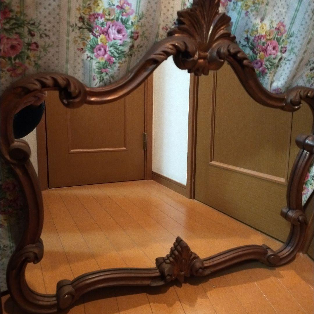 【4月30日まで】アンティークミラー