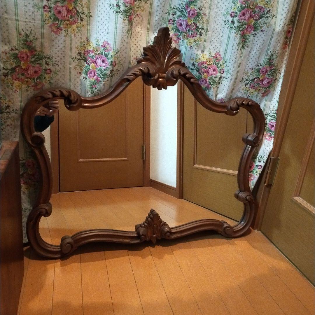 【4月30日まで】アンティークミラー