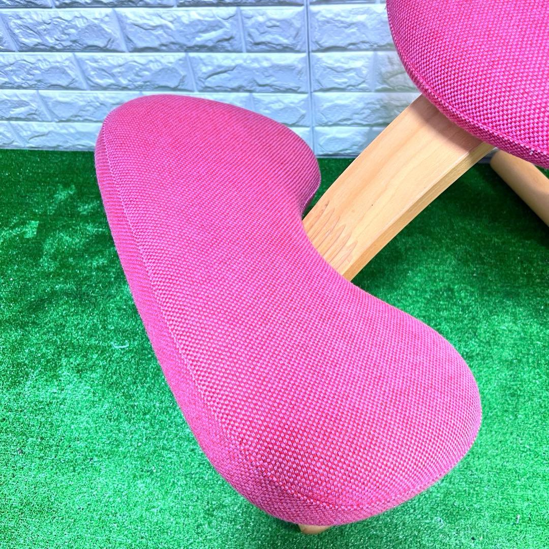 RYBO リボ社 balans EASY バランスチェアー　ピンク　姿勢矯正