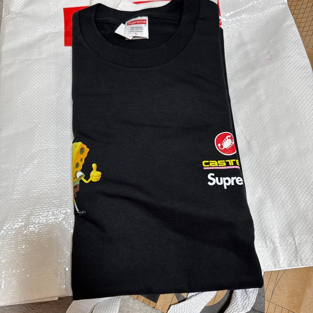 Supreme スポンジボブ Tシャツ Lサイズ