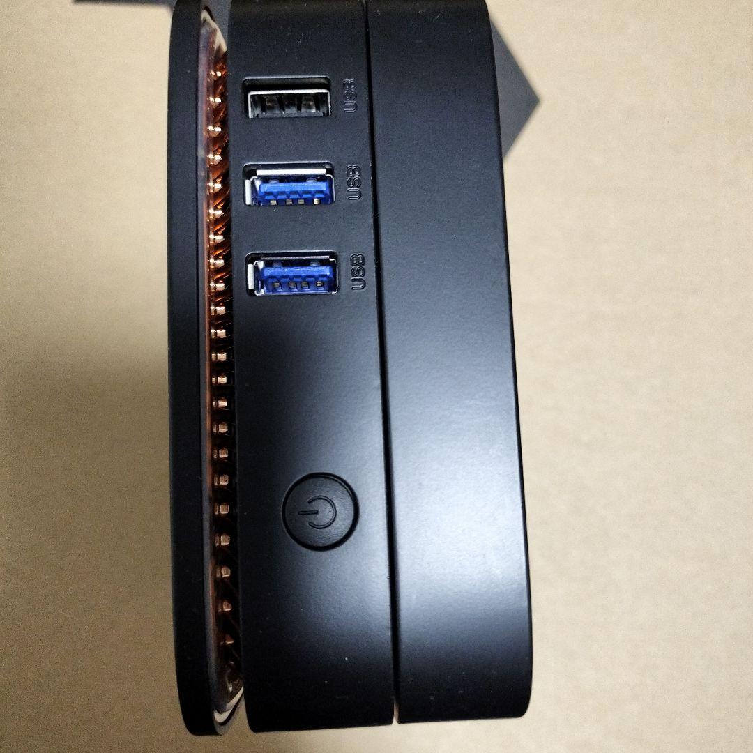 NIPOGI Mini PC 本体 N95 512GB SSD RAM16GB