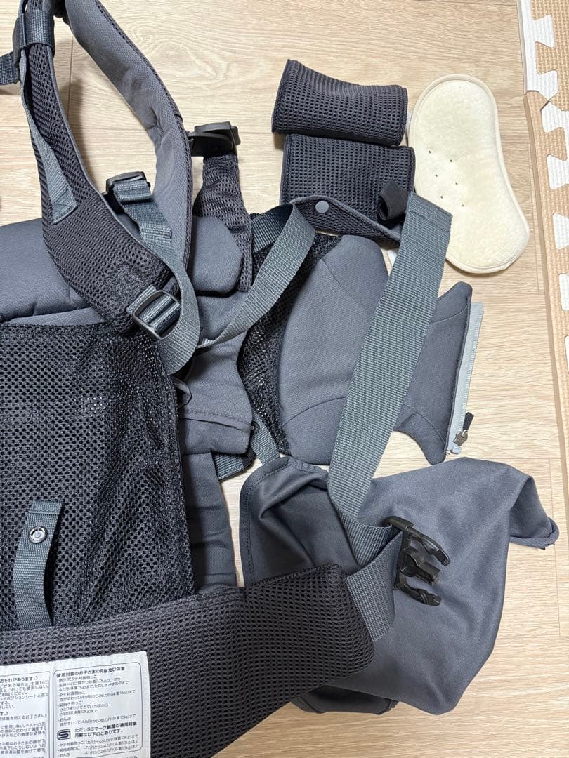 【美品】Aprica ラクリス ダークグレー 2176451