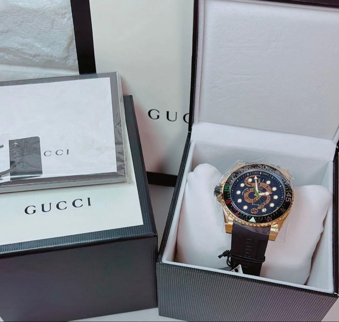 【大人気◆新品】 GUCCI DIVE グッチ ダイブ 蛇 クォーツ 時計