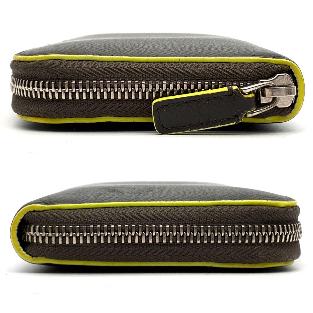 美品 ブルガリ 長財布 藤原ヒロシコラボ フラグメント 長財布 レザー グレー