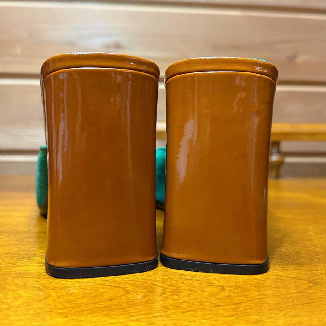 レア！ PRADA ヴィンテージ F/W 1999 秋色 リーフ ミュール