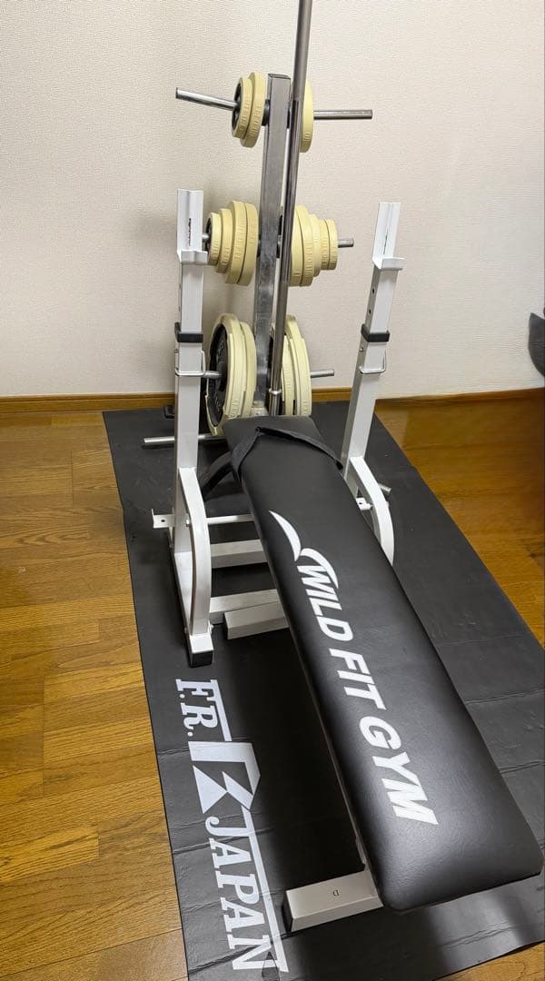 【引き取り限定】値下げ交渉歓迎 WILD FIT GYM ベンチプレス ウエイト