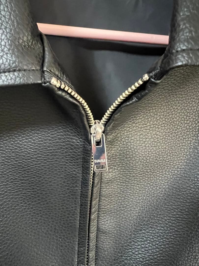 SUAVELE ブラック レザージャケット　サイズ2