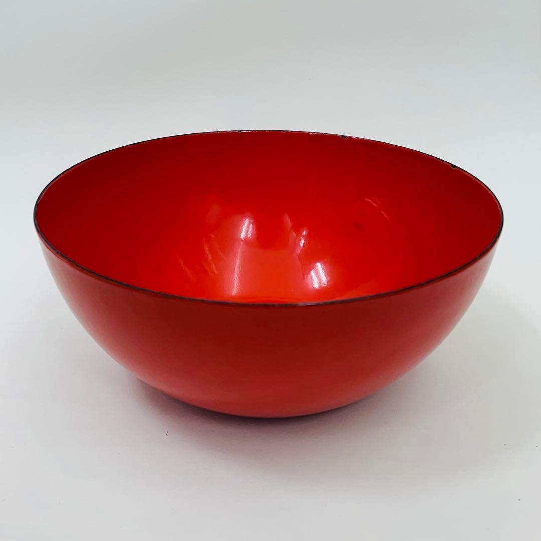 Kaj Franck／ FINEL／琺瑯ボウル（赤）