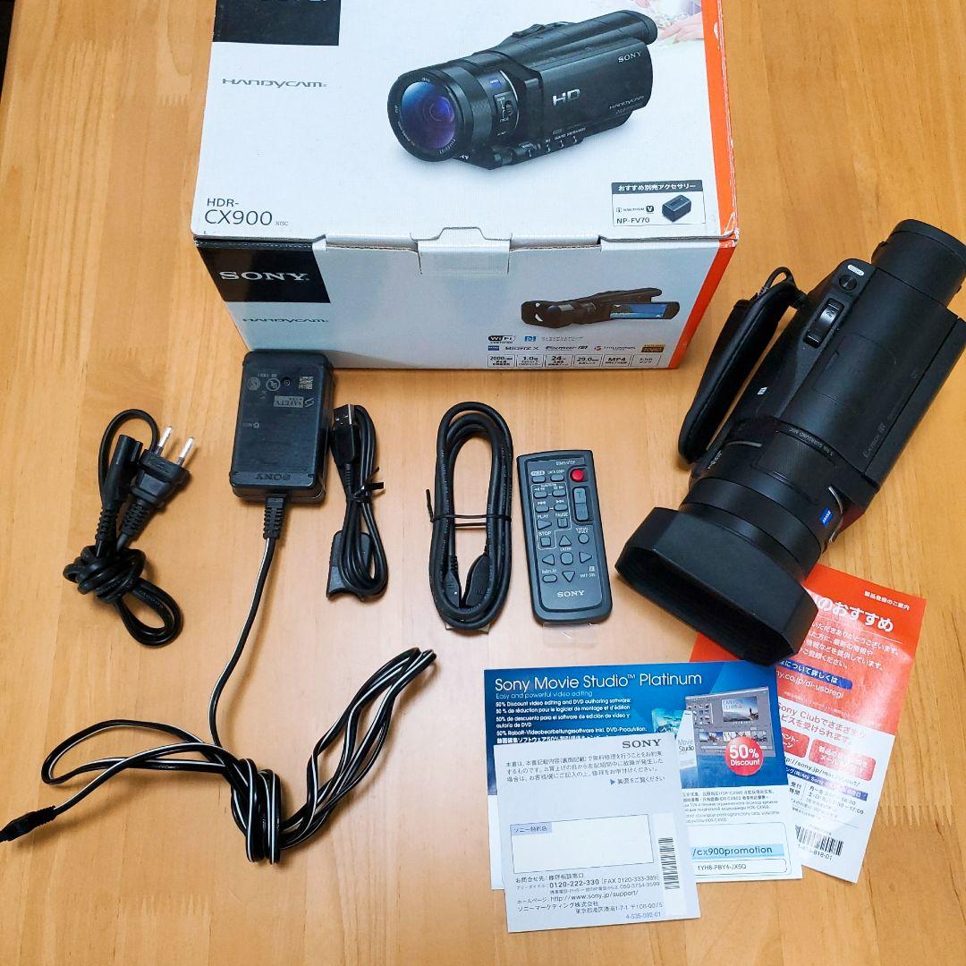 専用 SONY HDR-CX900 1型センサー ZEISS　おまけあり