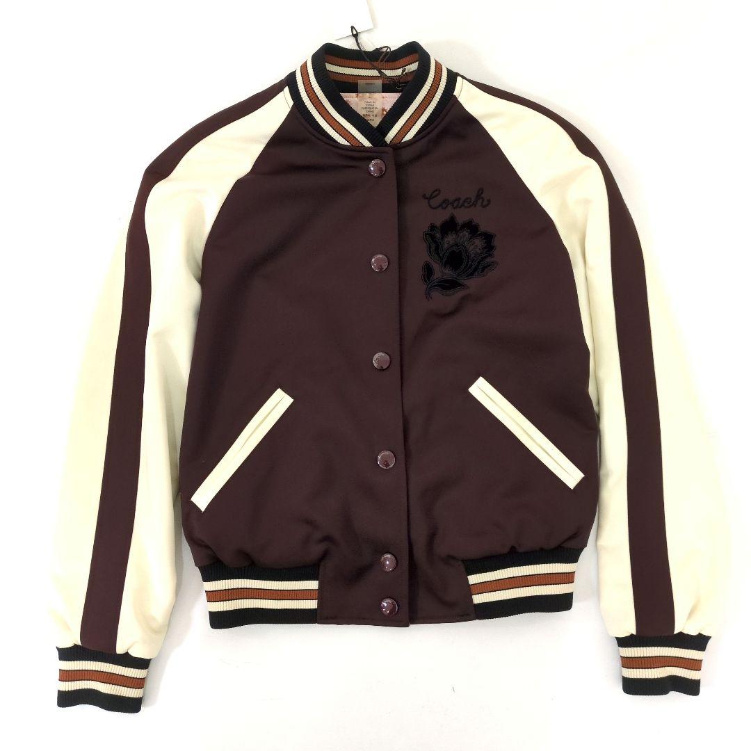 COACH　リバーシブル　スタジャン　花柄　XS 　未使用品