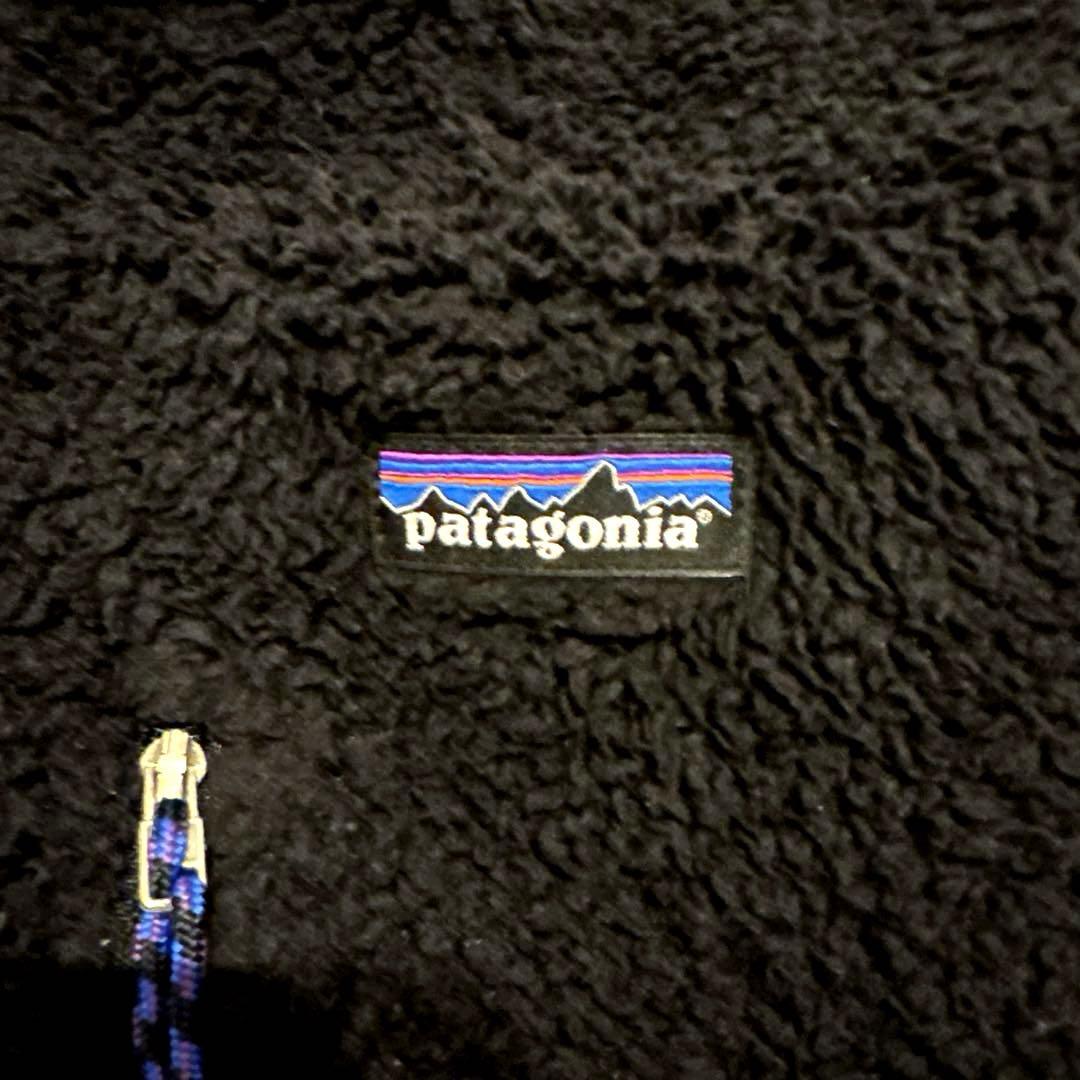 Patagonia パタゴニア ロスガトスベスト フリース ボア 黒メンズM