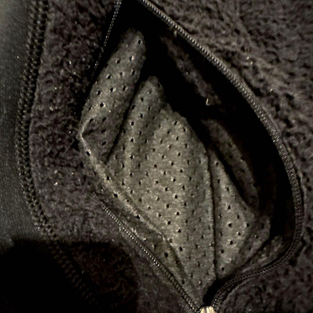 Patagonia パタゴニア ロスガトスベスト フリース ボア 黒メンズM