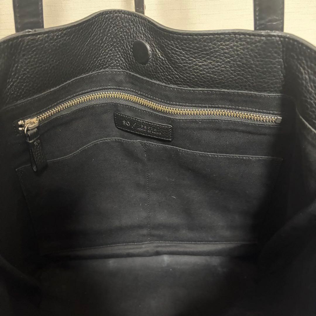 【美品】SO × FETIA SERIES スタンダードトートバッグ レザー