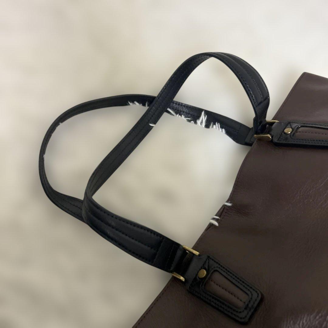 【美品】マスターピース　トートバッグ　Gloss ver.2　オールレザー