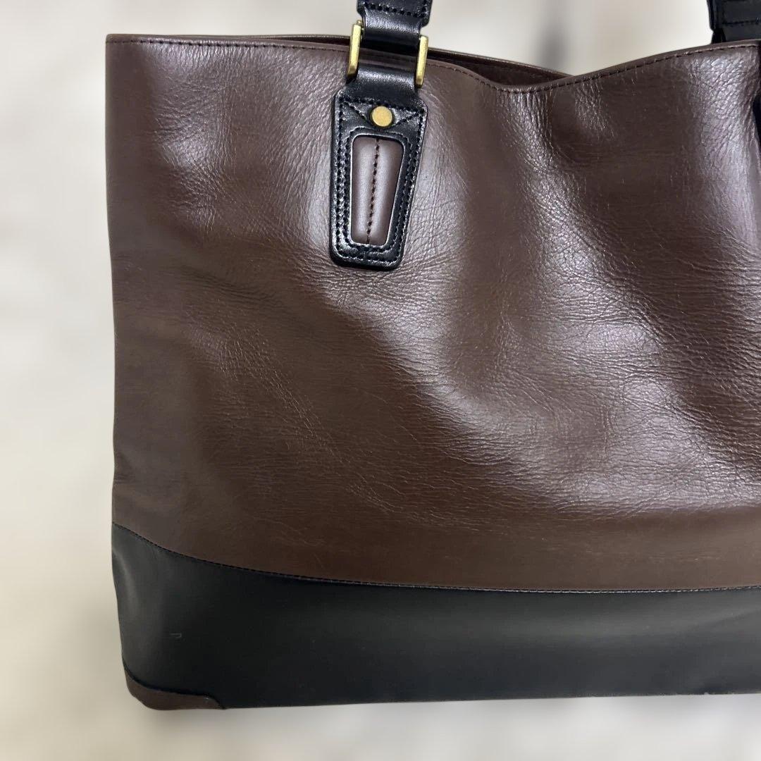 【美品】マスターピース　トートバッグ　Gloss ver.2　オールレザー