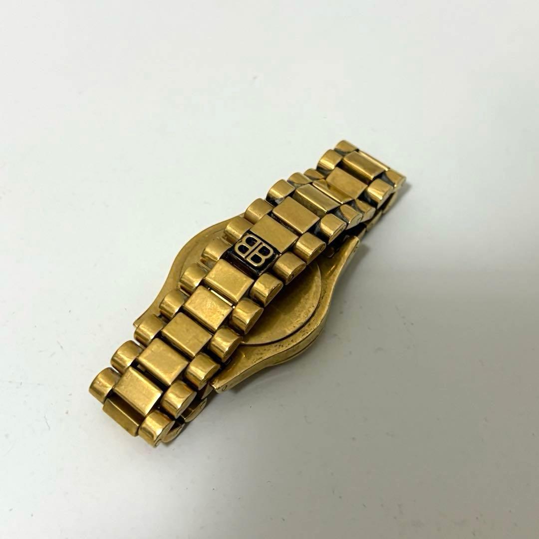 【格安】BALENCIAGA ゴールドブレスレット 時計風