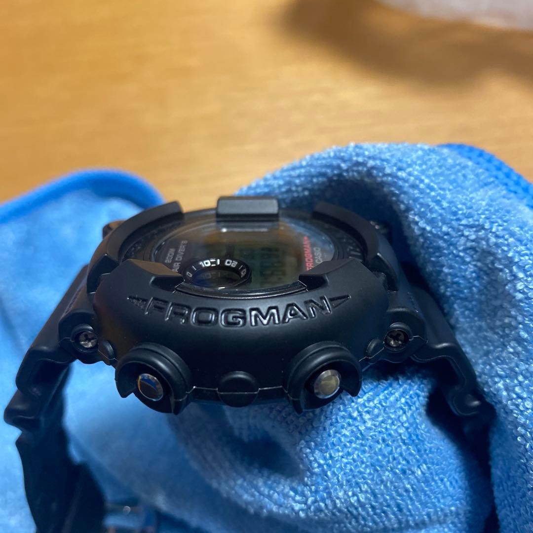 一馬　G-SHOCK フロッグマン DW-8200 メンインブラック