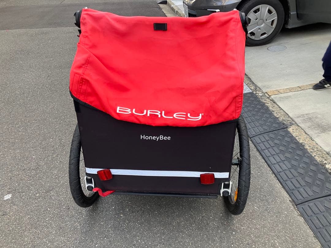 BURLEY Honey bee 自転車用トレーラー 本日お昼12時で出品終了