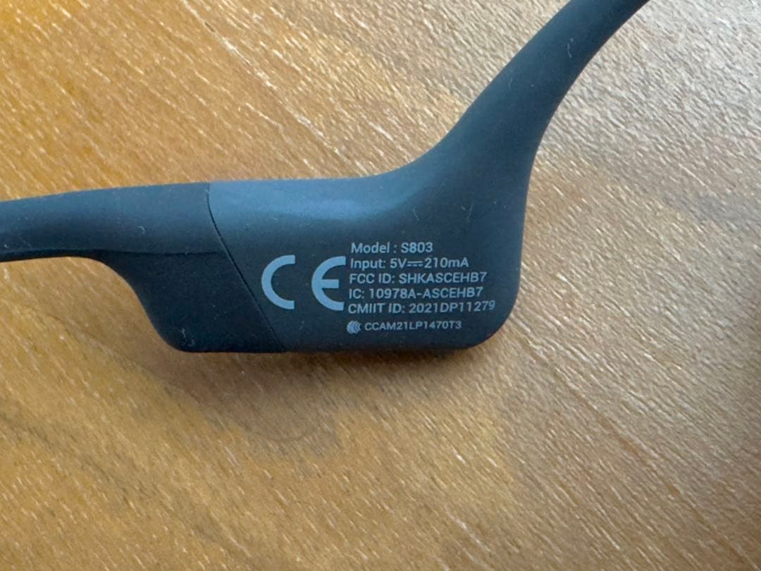 Shokz OpenRun 骨伝導イヤホン ワイヤレス ヘッドフォン