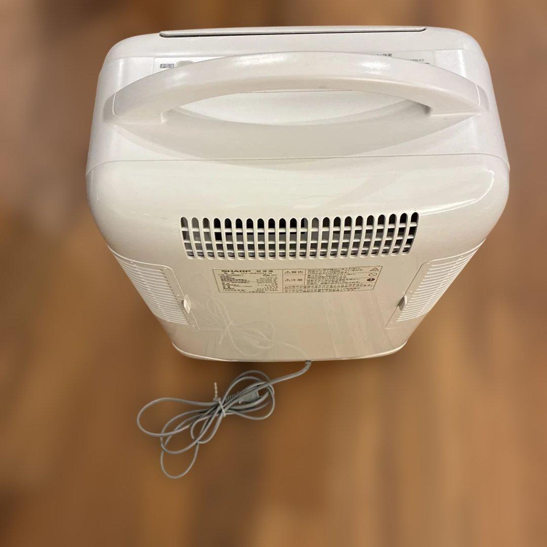 SHARP 除湿機 CV-W80CH ホワイト 取扱説明書付き