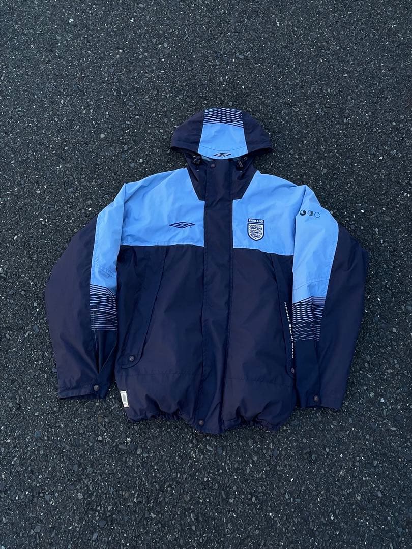 レア　超希少　00s Umbro イングランド ナイロンジャケット