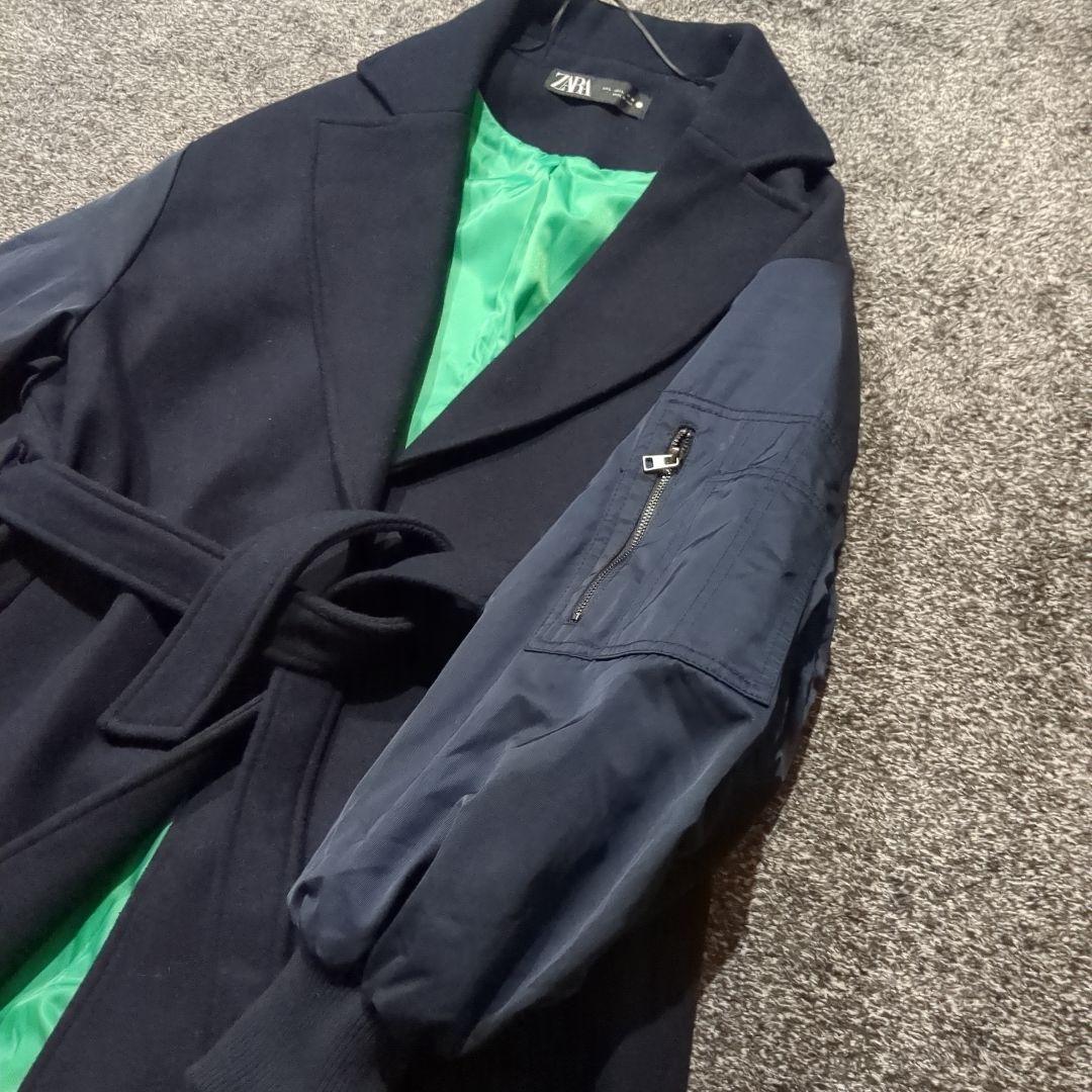 完売 ZARA MANTECO マッチングボンバーコート マンテコ