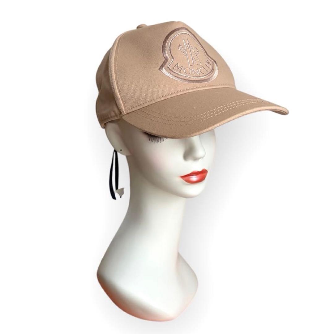 タグ付未使用❤︎MONCLER モンクレール キャップ ピンクベージュ