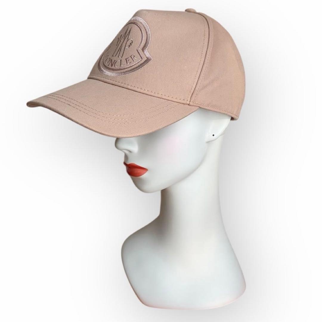 タグ付未使用❤︎MONCLER モンクレール キャップ ピンクベージュ