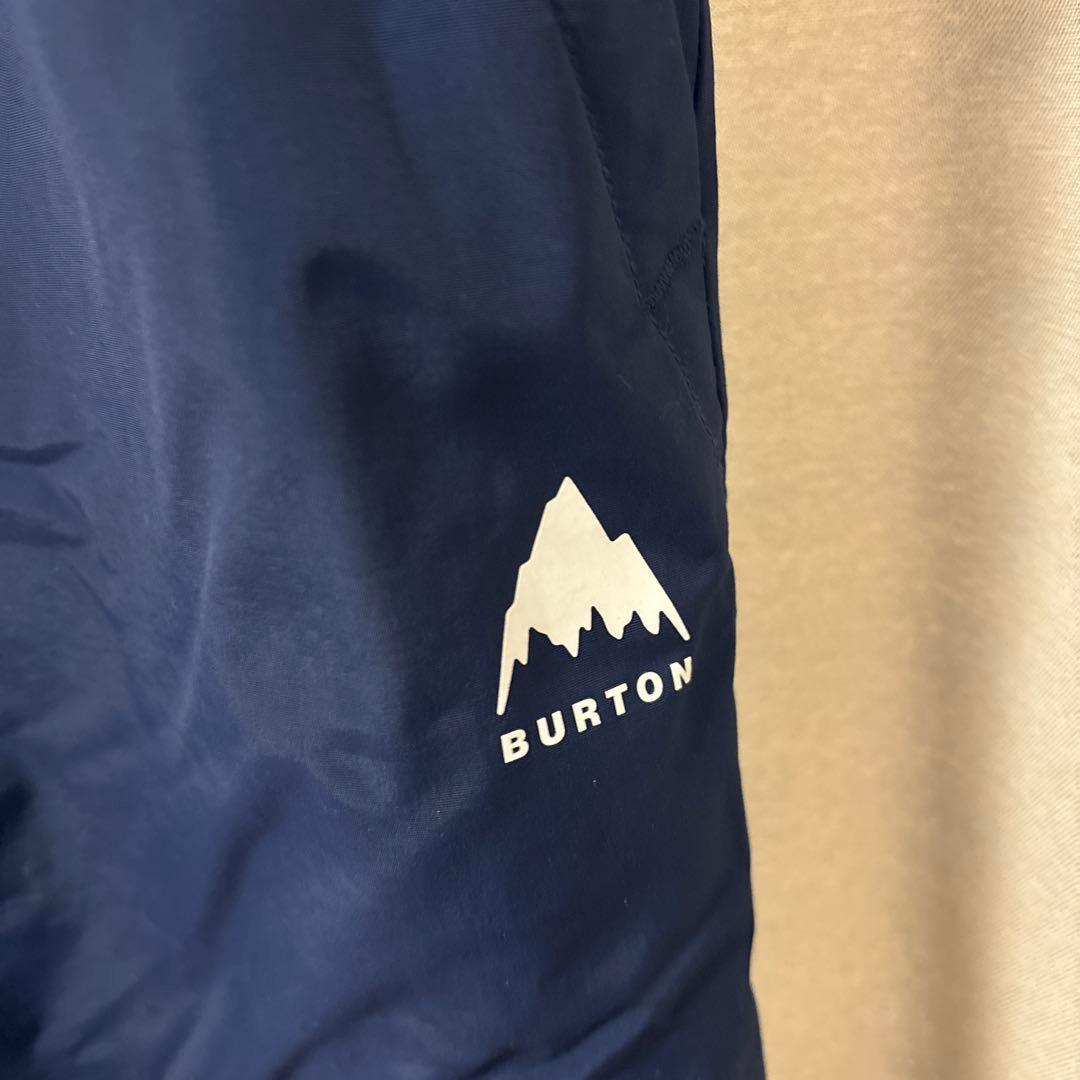 BURTON スノーボード用オーバーオールビブパンツ　ネイビー　美品！140cm
