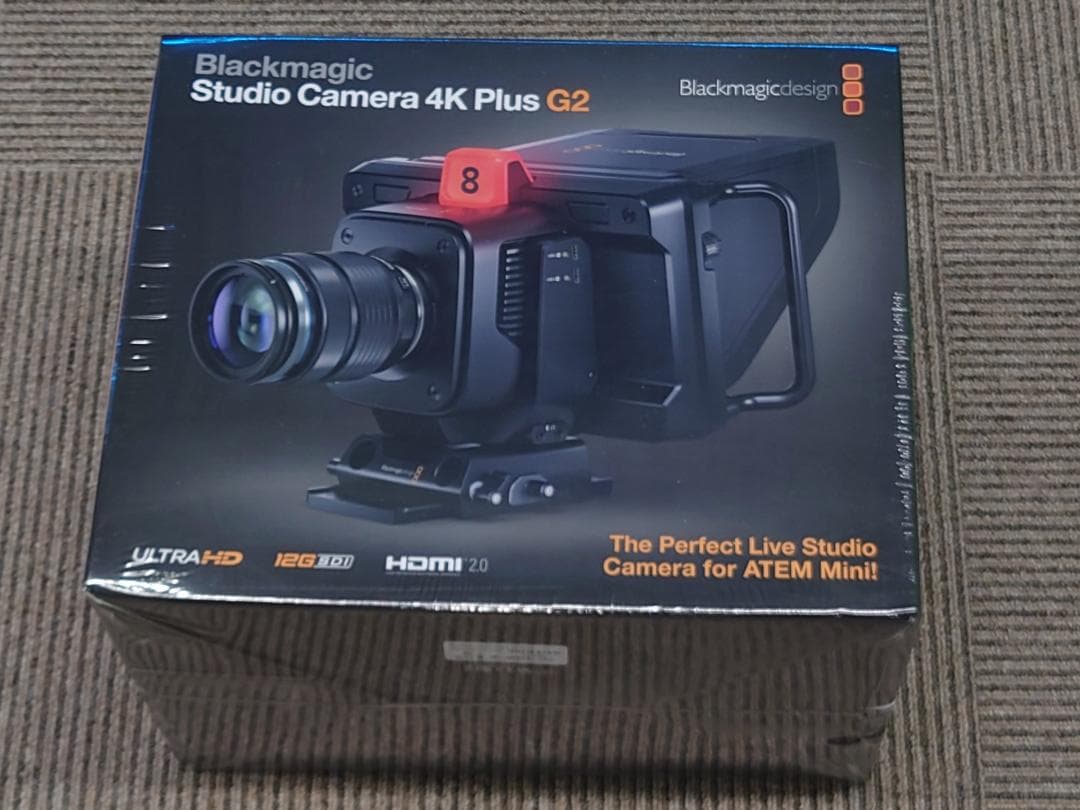 新品 Blackmagic Studio Camera 4K Plus G2