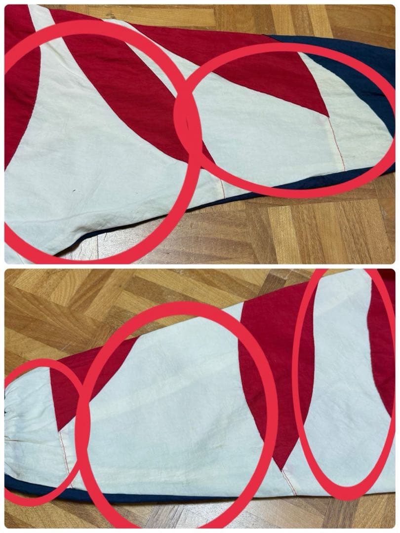 希少 90s USA オリンピック ナイロンジャケット イーグル刺繍 S35b