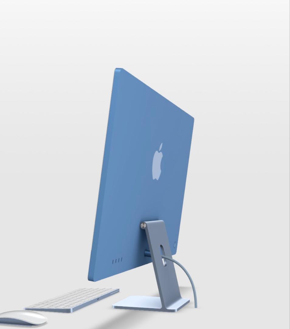 激安SHOP♡　【Apple iMac 2021 24インチ - ブルー】