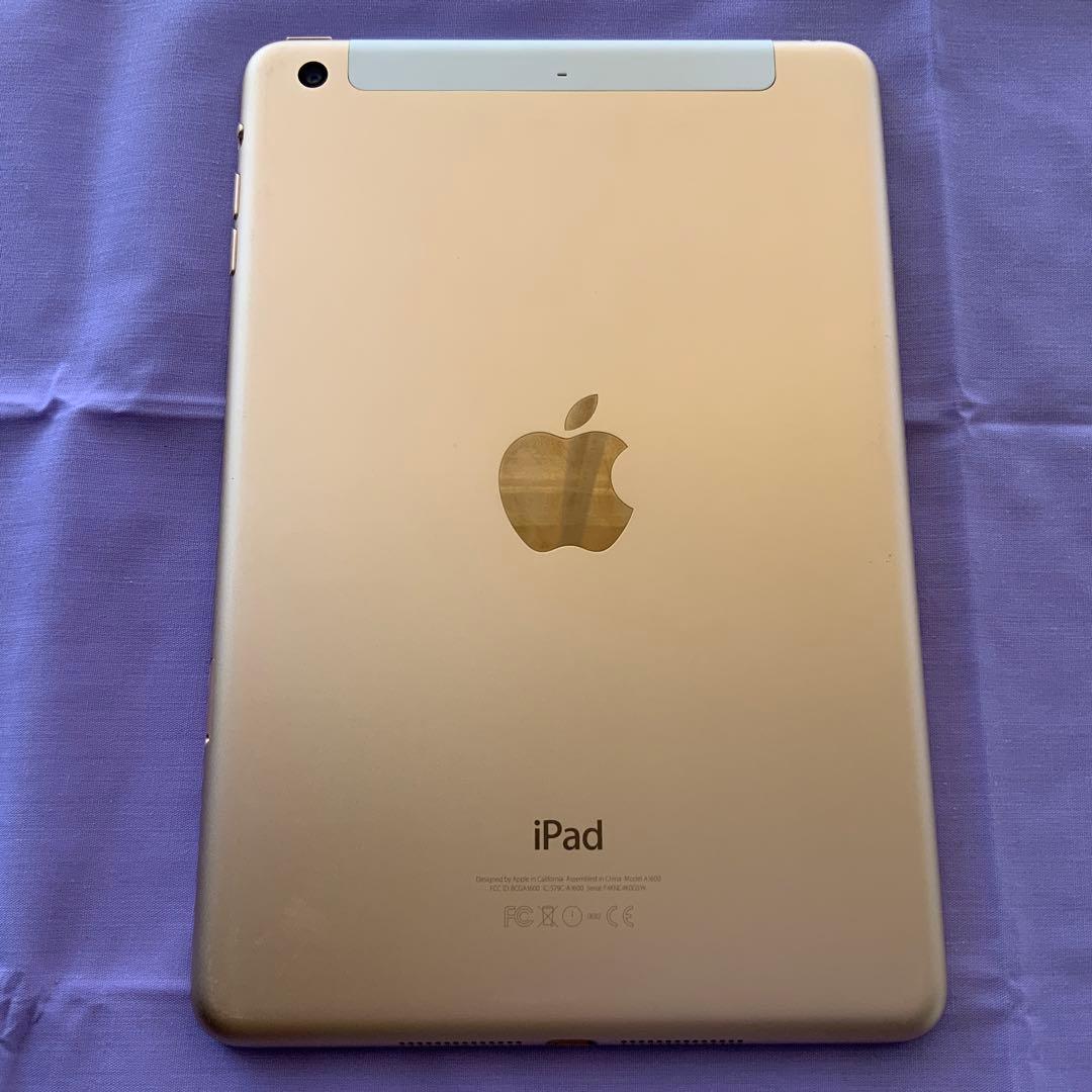 Apple iPad-mini3(SIMフリー） ゴールド 128GB
