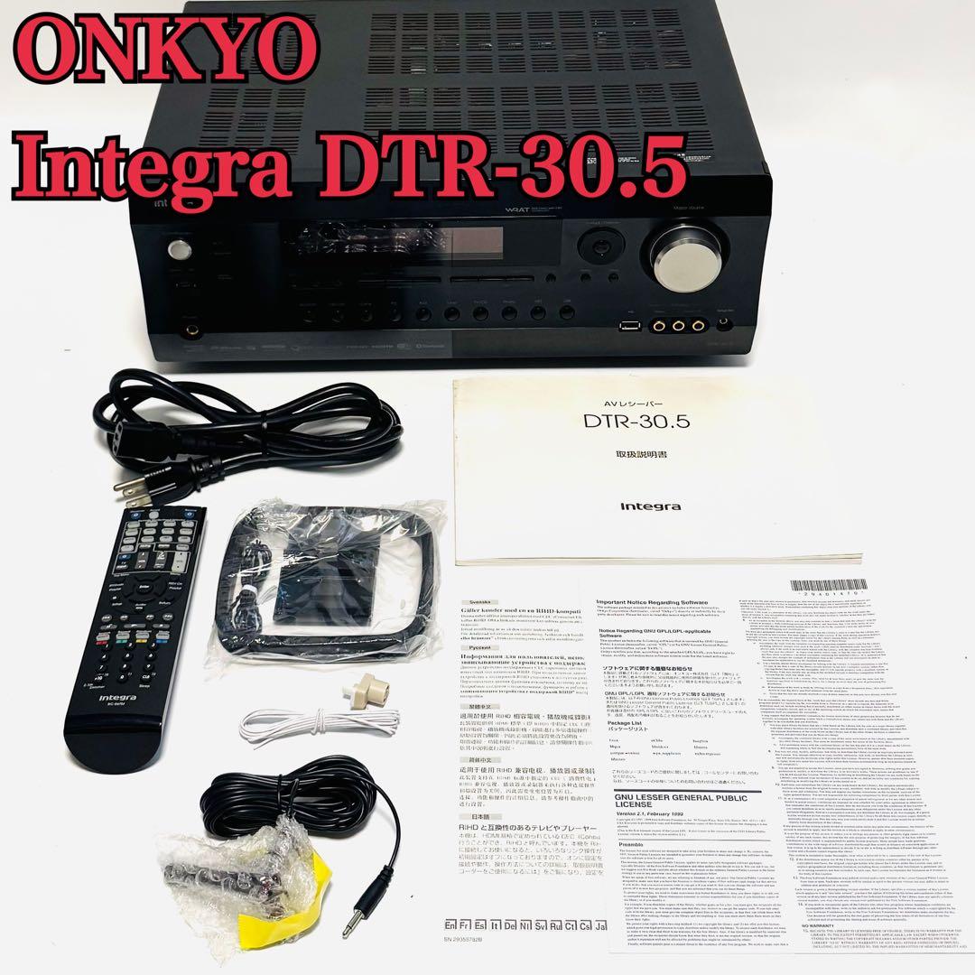 ONKYO INTEGRA DTR-30.5 AV アンプ ハイレゾ