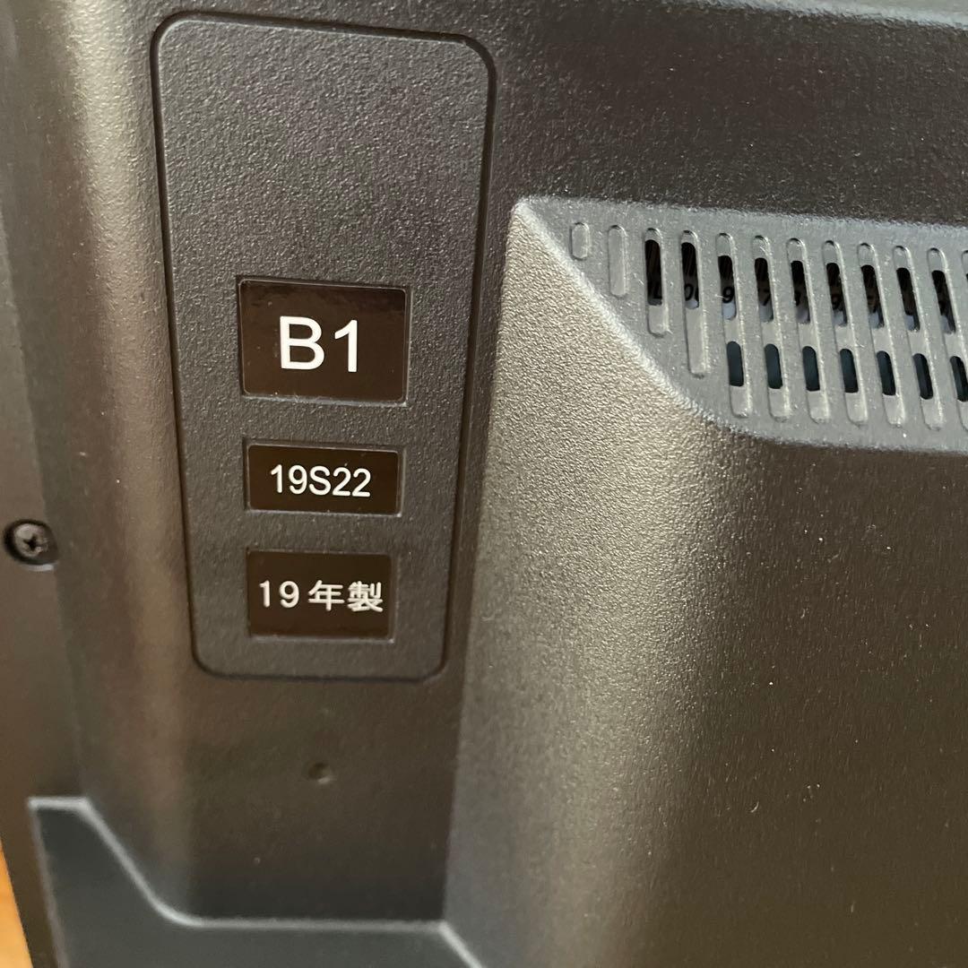TOSHIBA REGZA レグザ テレビ 19S22 2019年製