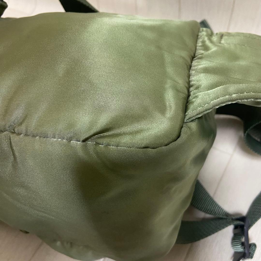 PORTER TANKER タンカー ウエストバッグ カーキ