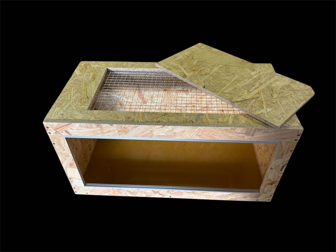 爬虫類ケージ 60×35×45 ストッパー　キャップ