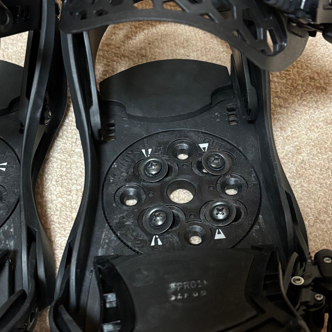 FLUX PR ブラック ビンディング バイン M スノボ　グラトリ