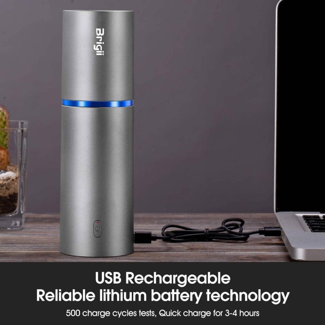 ハンドポンプ付きミニ掃除機 小型コードレス USB充電式