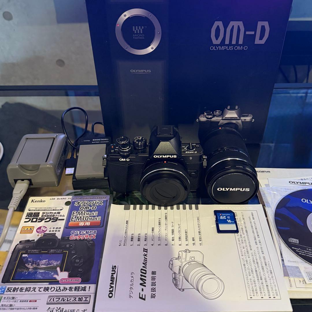 OLYMPUS OM-D E-M10 Mark II EZダブルズームキット