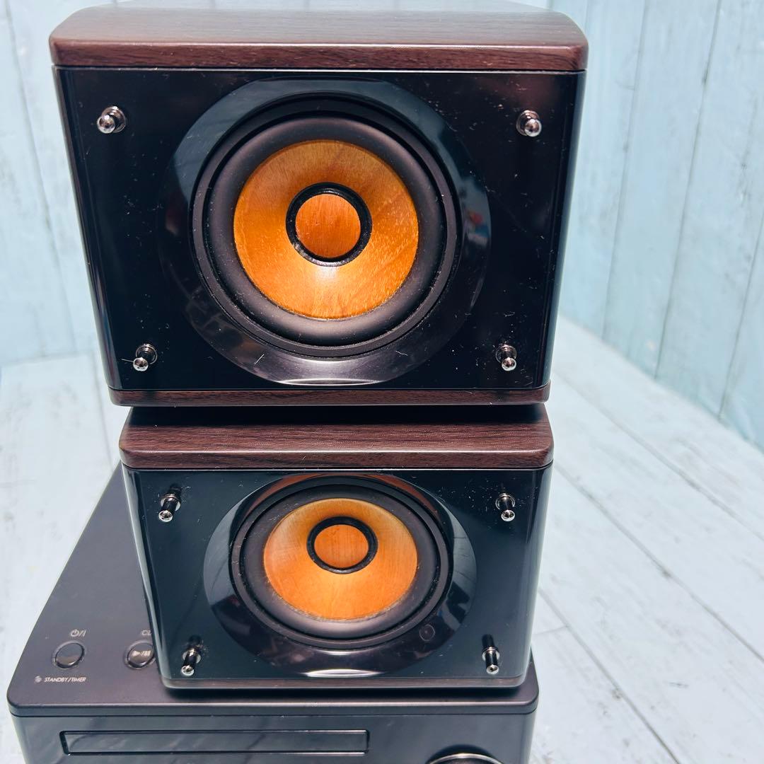 JVCケンウッド　EX-S3-B コンパクトコンポ　CD IPHONE ドック